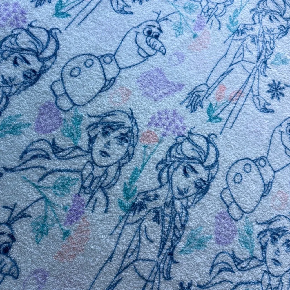 Disney Frozen Elsa‎ Olaf Fleece Blanket Kids One Size Cozy